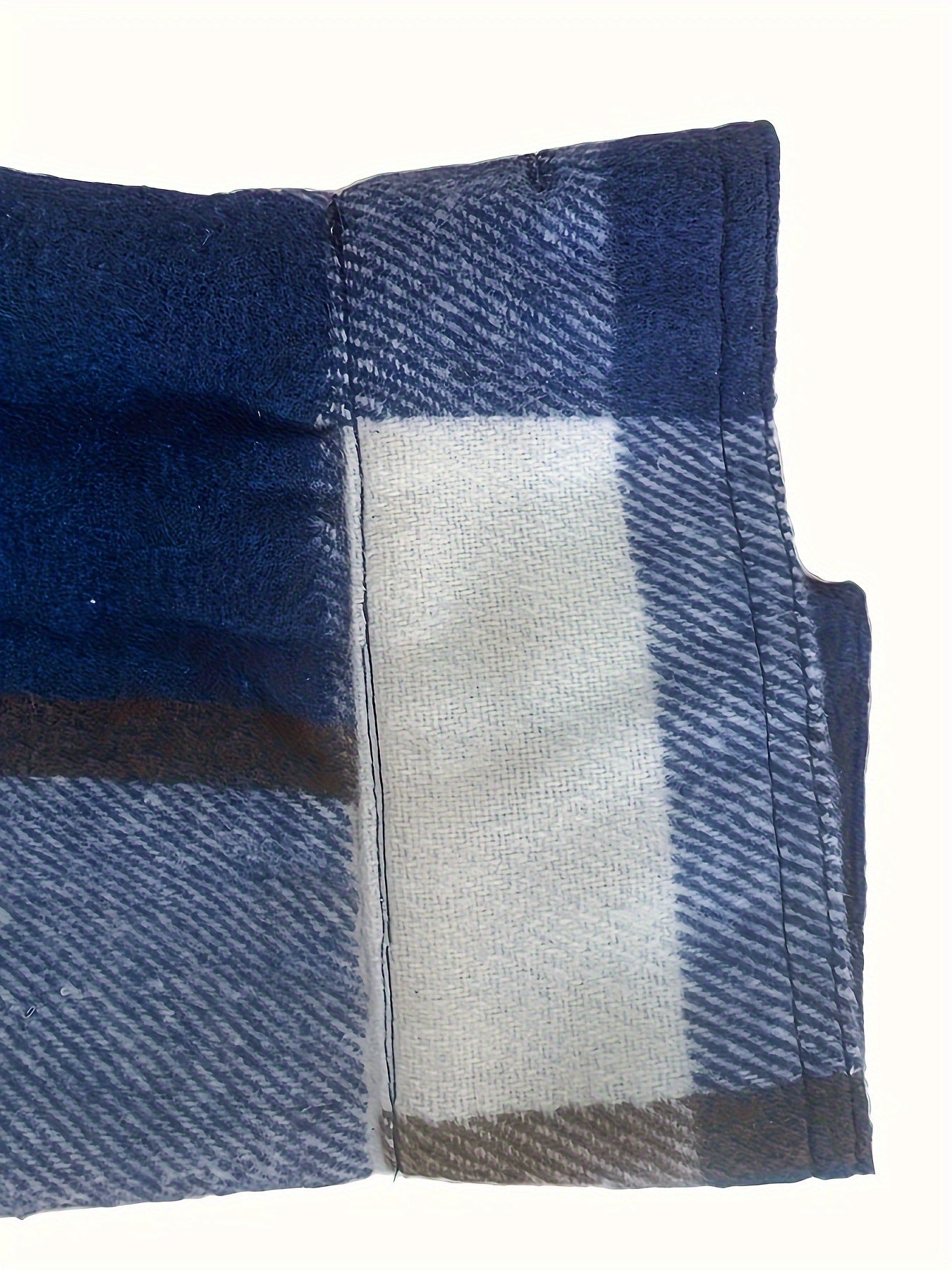 Autumn Winter Women's  Plaid Turndown Collar Long Sleeve Shirt Coat 7