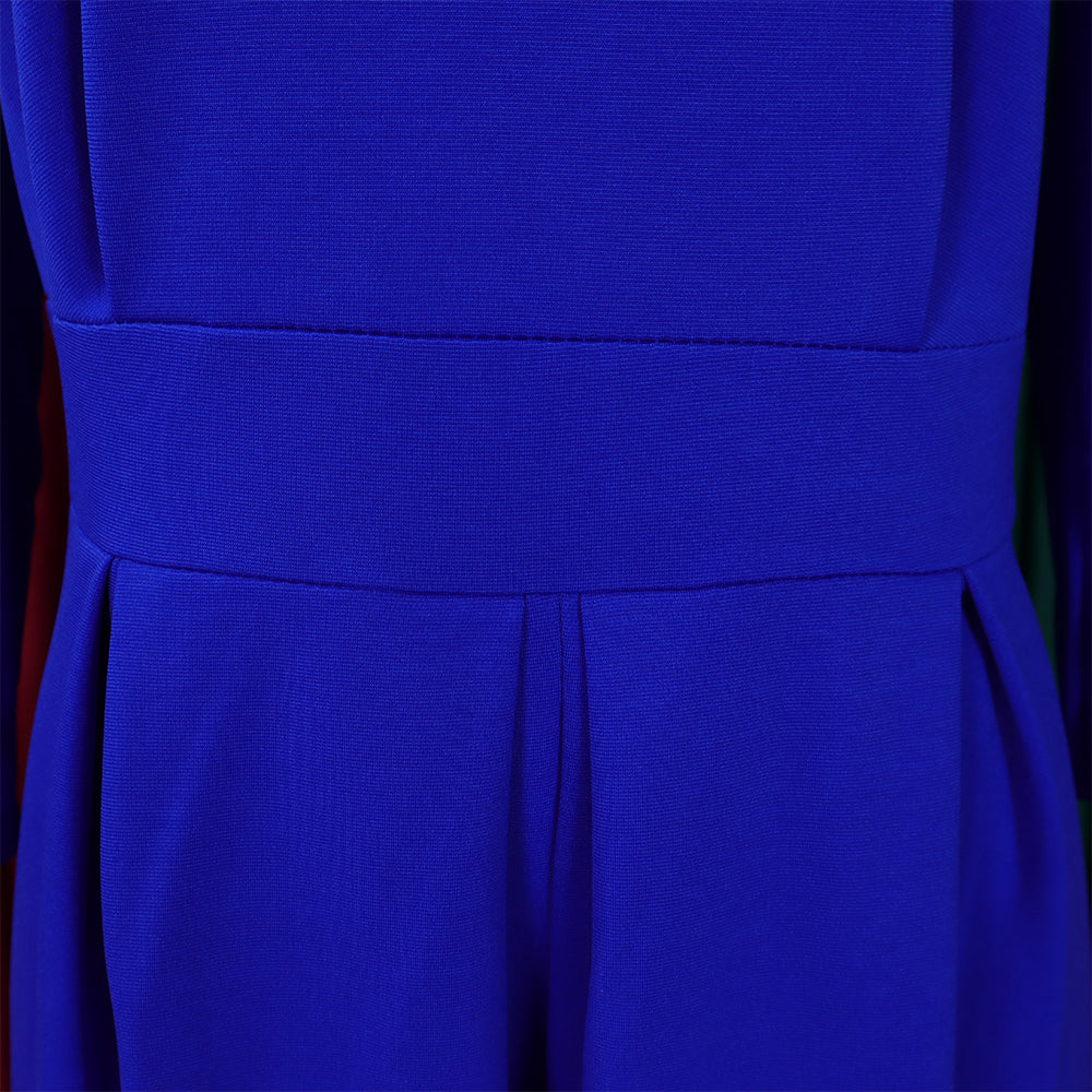 Plus Size African Women Long Sleeve Solid Loose Wide Leg Jumpsuit 26