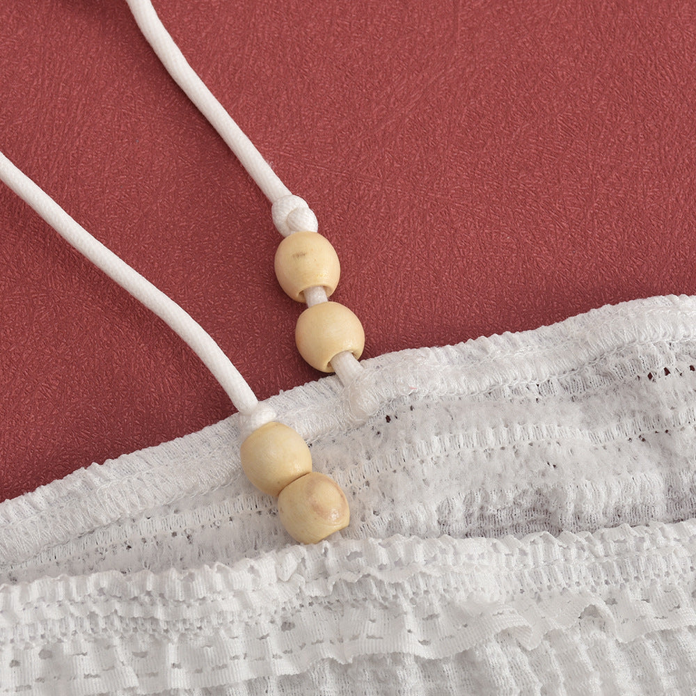 Women summer Backless Strap Dress 10