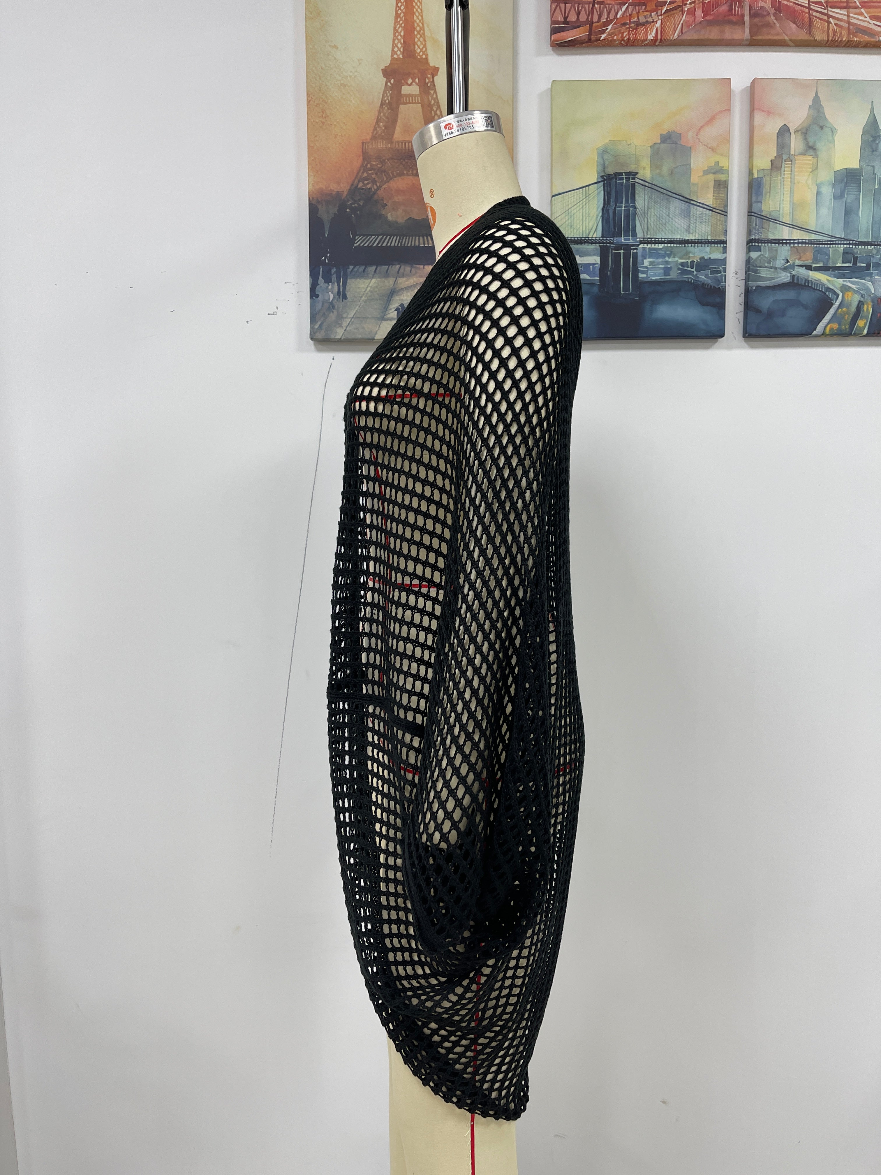 Women Knitting Blouse Beach Holidays Knitting Blouse 6