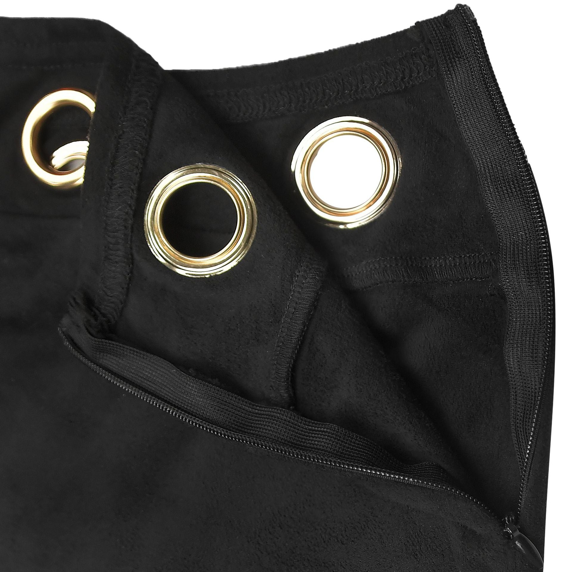 Fashion Women's Sexy Button Slash Shoulder Top Short Skirt Two-Piece Set 23