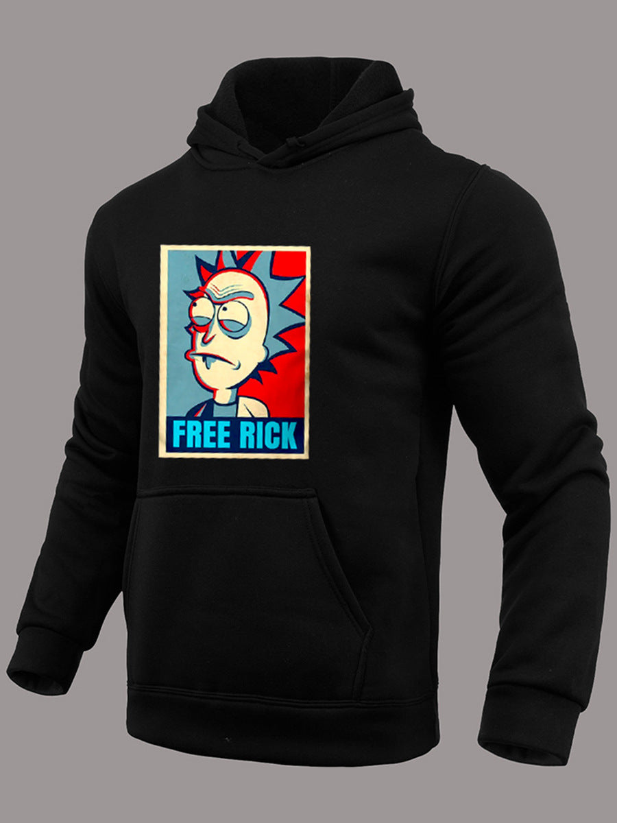 Street Loose Couple  Men's Autumn Casual Trendy Hoodies 4