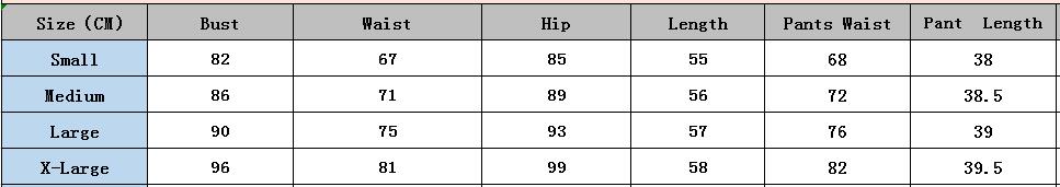 Women'S Sleeveless Print Top + Shorts Two Piece Set 19