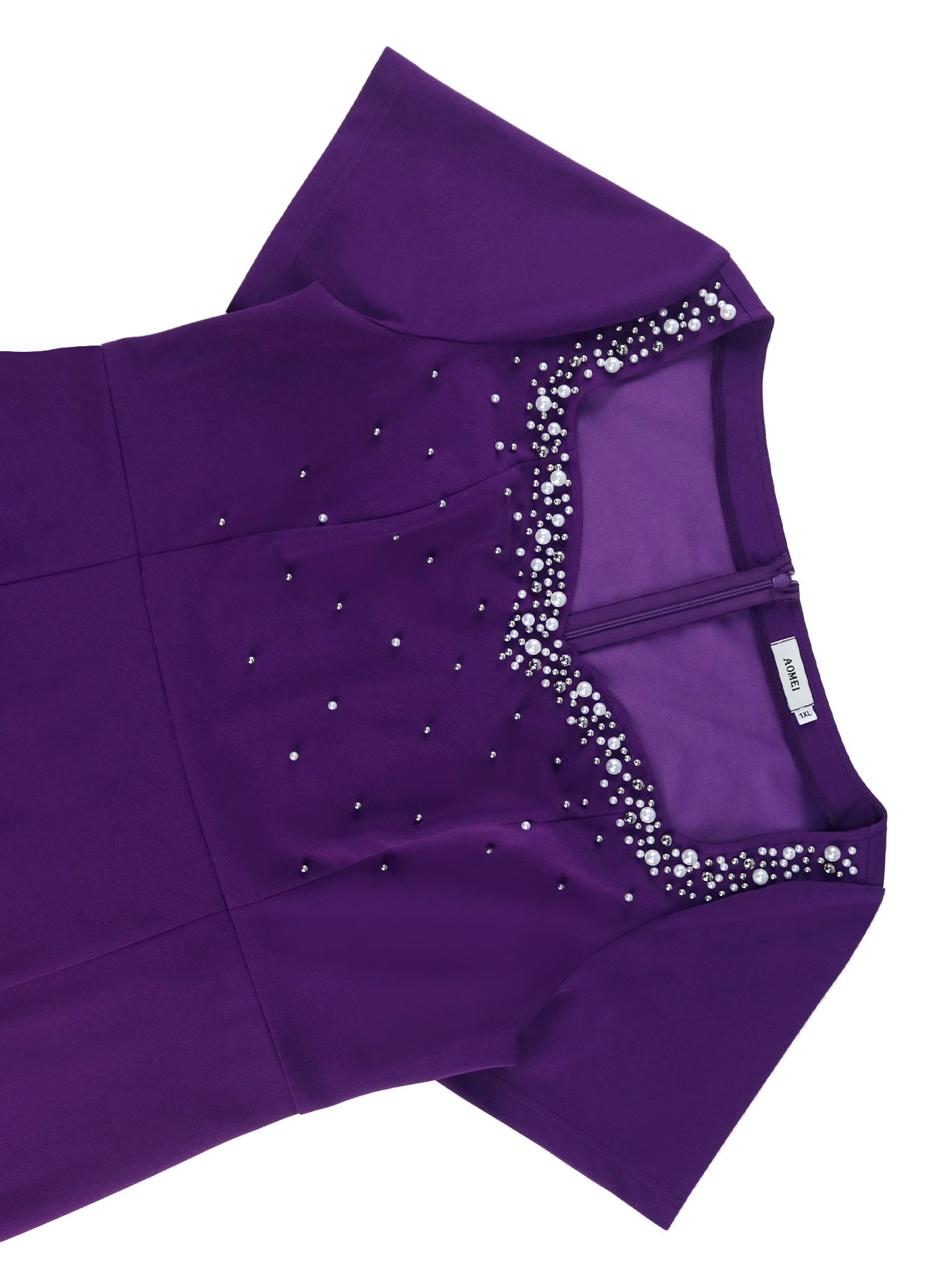 Women African V-Neck Beaded Evening Sexy Slit Bodycon Dresses 7