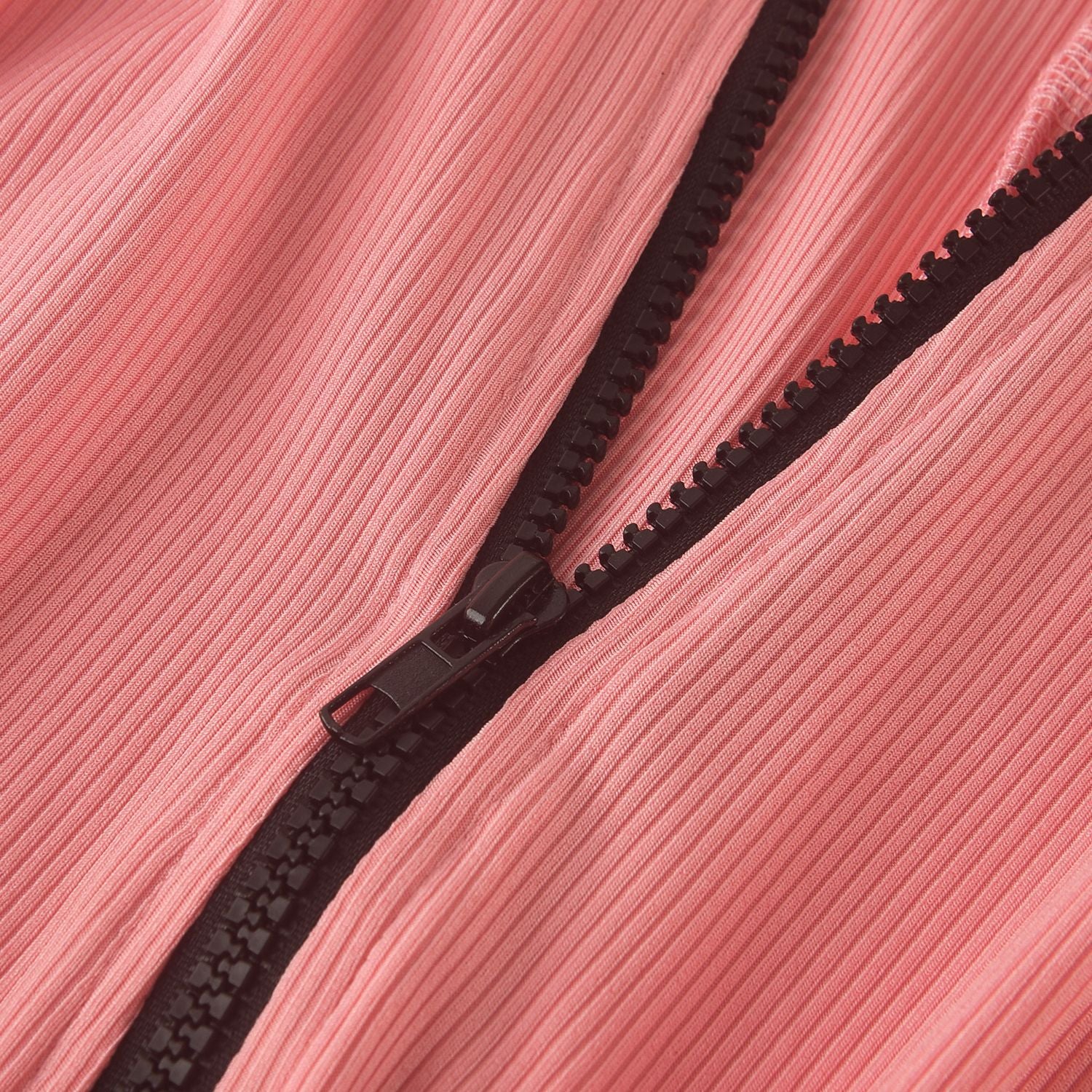 Women stretch zipper Jumpsuit 25