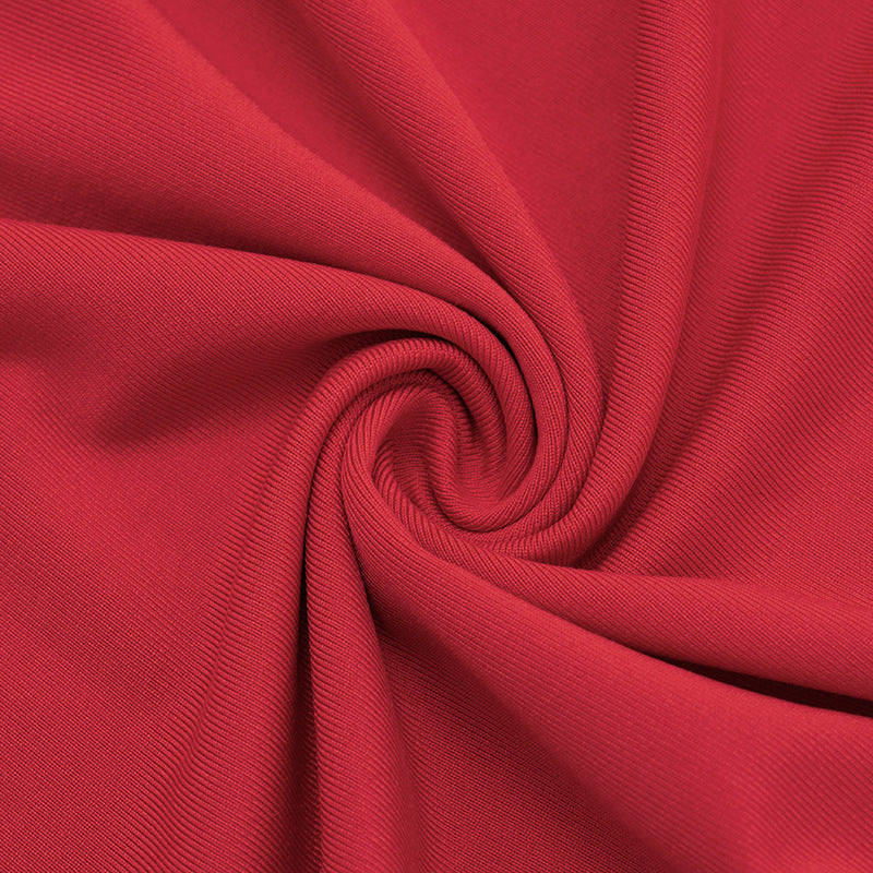 Women Off-Shoulder Bell Bottom Long-Sleeved Top and Skirt Two-Piece Set 44