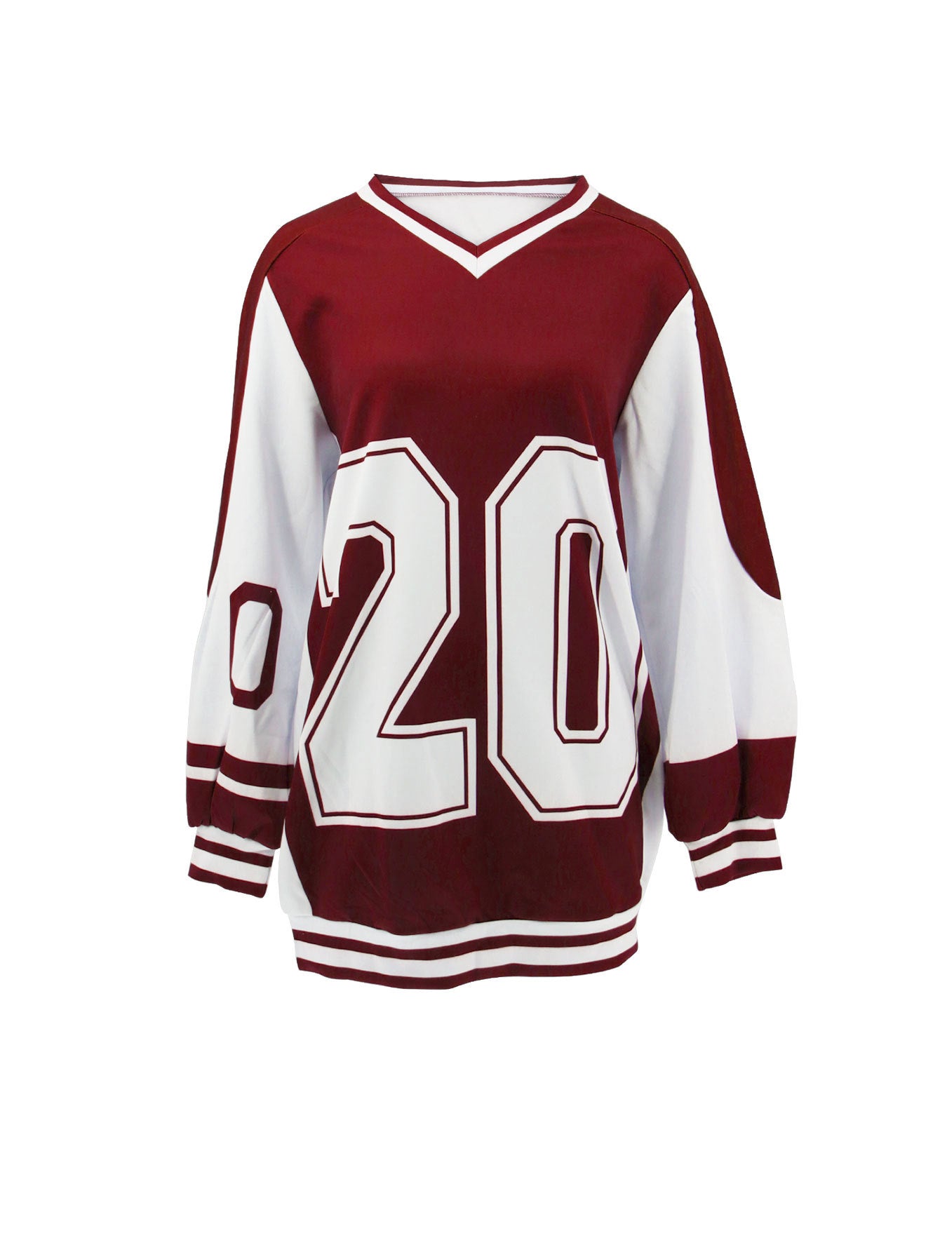 Women Long-Sleeved Letter-Print Casual Top 38