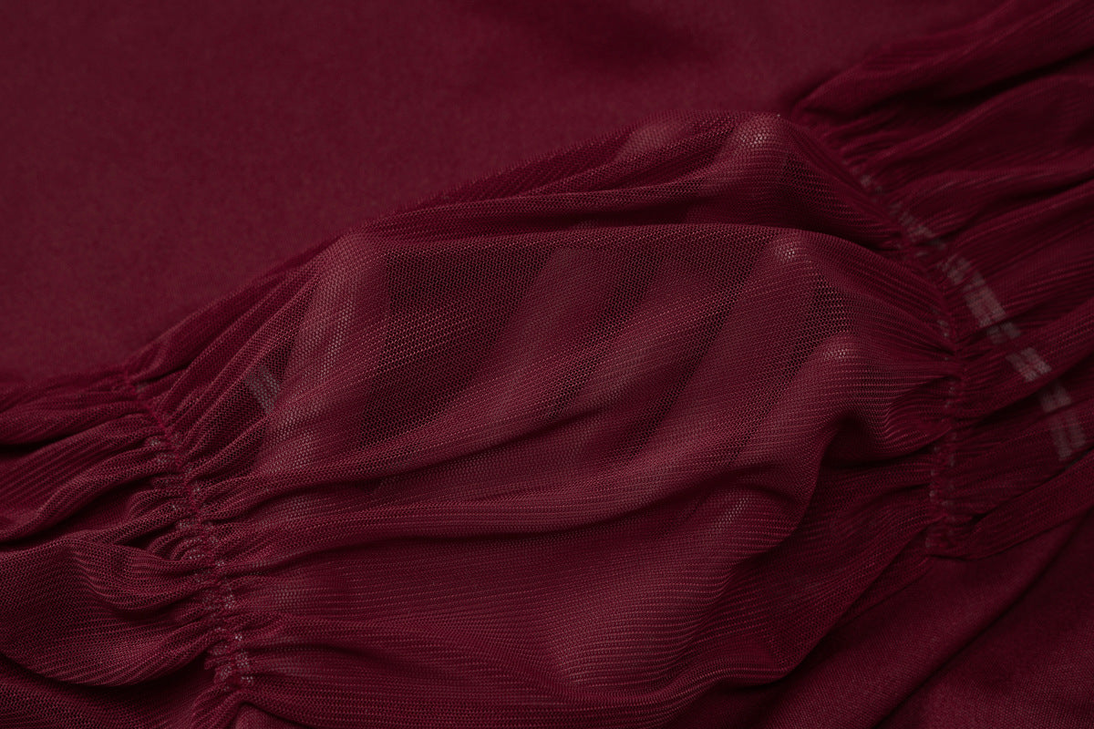 Women Summer Sexy V-Neck Suspender Mesh Hollow Backless Bodycon Dress 20