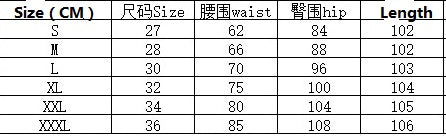 Plus Size Women Jeans High Waist Denim Ripped Pants 3