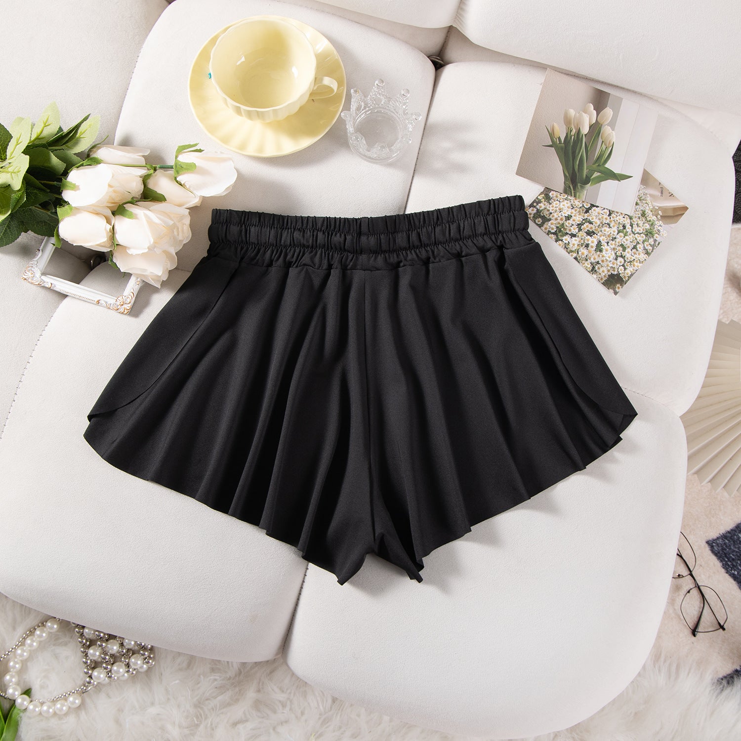 Fitness Quick-Dry Yoga Shorts for Women 16