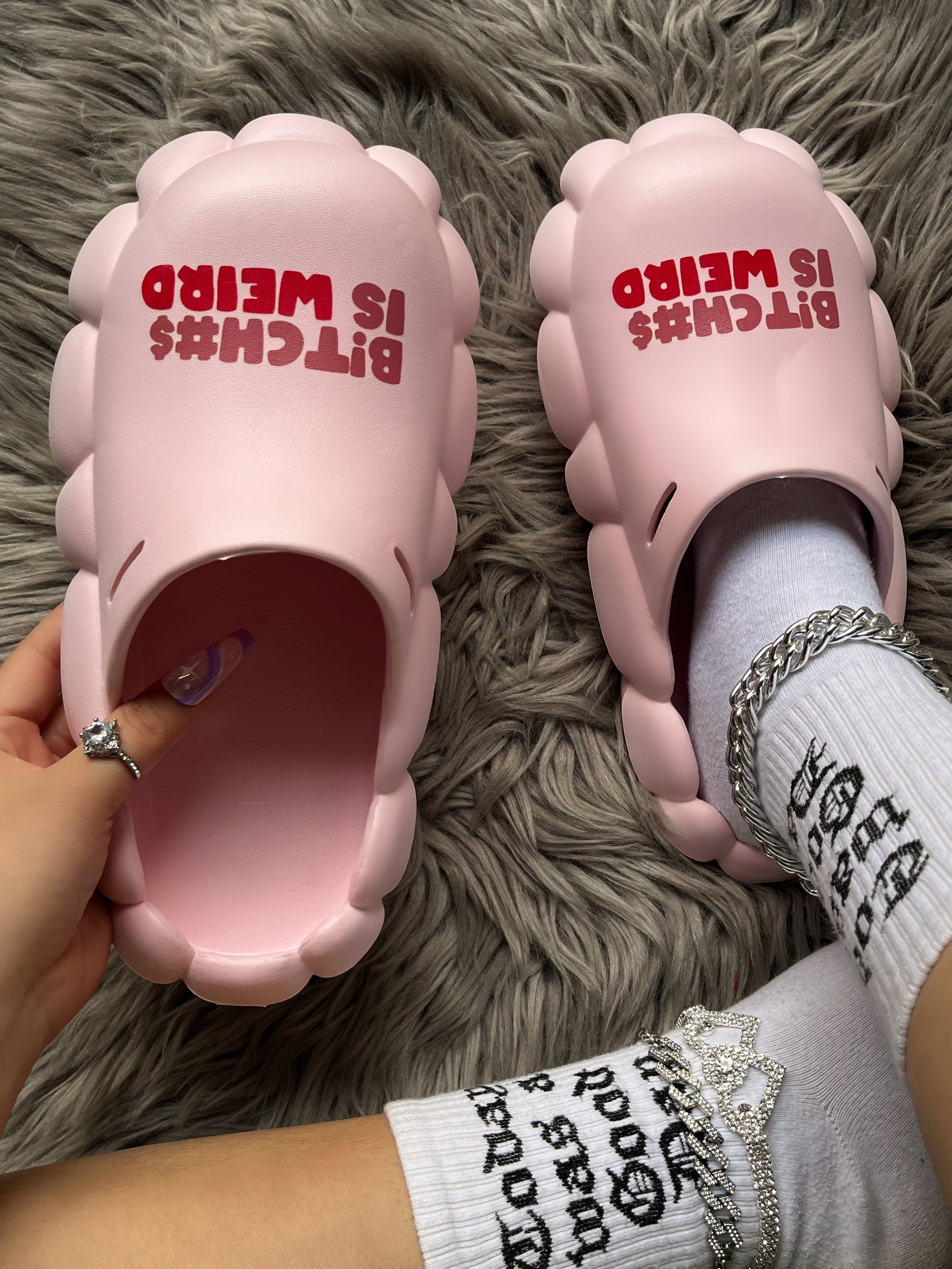 Spring And Summer Women's Shoes Sandals And Slippers Couple Eva Waterproof Women Slippers 76