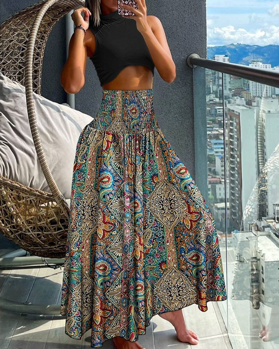 Women Summer Printed Skirt 14