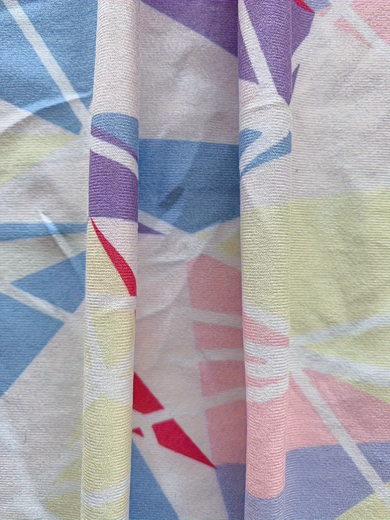 Geometric Print Plus Size Jumpsuit 6