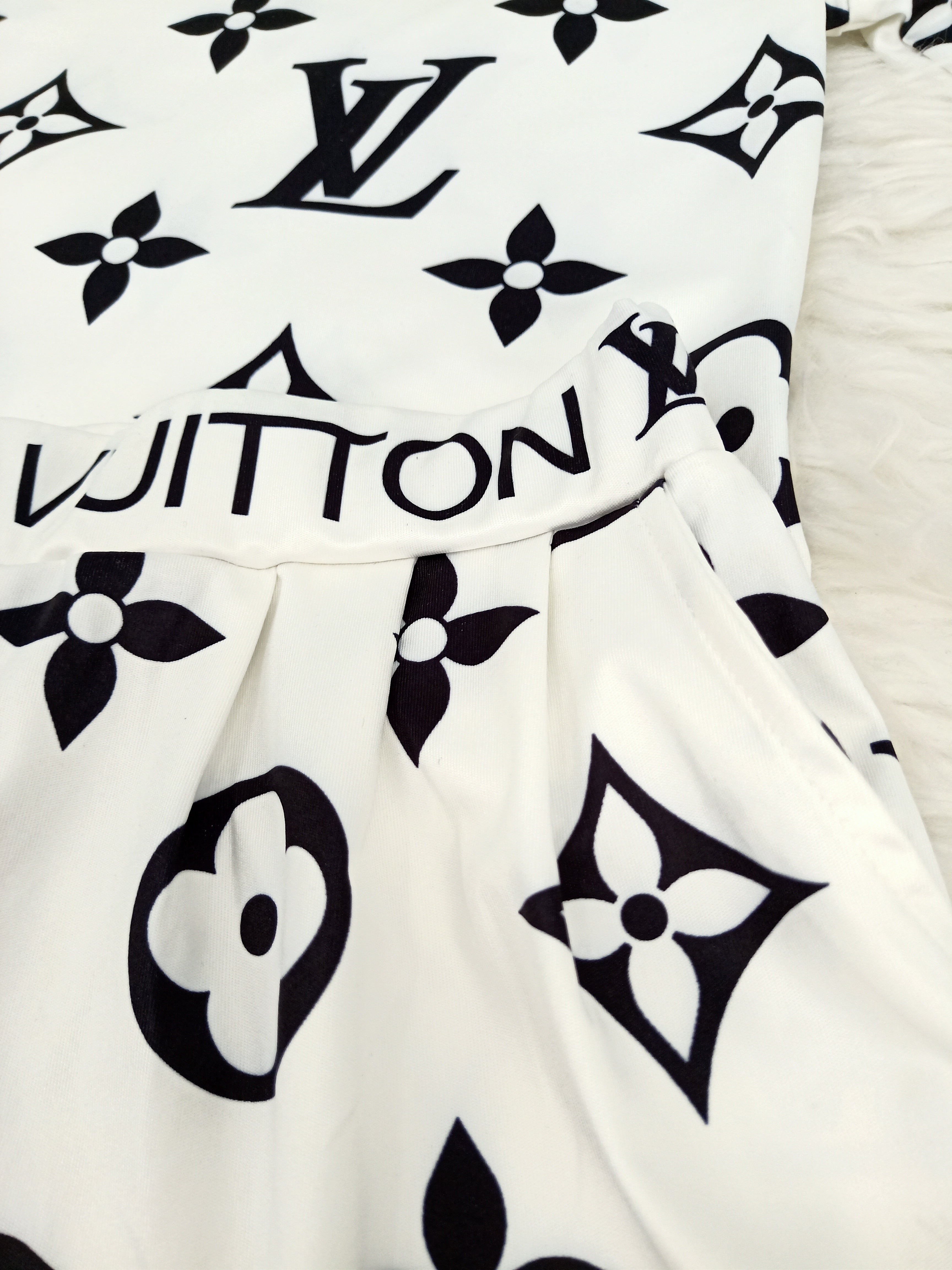 Women's Summer Sexy Short Sleeve Wide Leg Two-Piece Pants Set 7