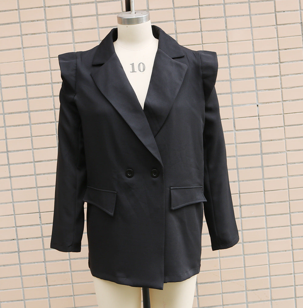 Women Loose Casual Long Sleeve Blazer Jacket 19