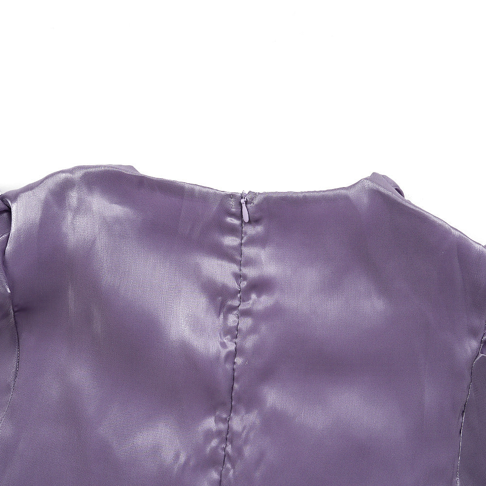 Africa Plus Size Women's Fashion Loose Sequin Evening Dress 17