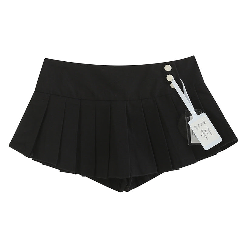 Women sexy pleated skirt 5