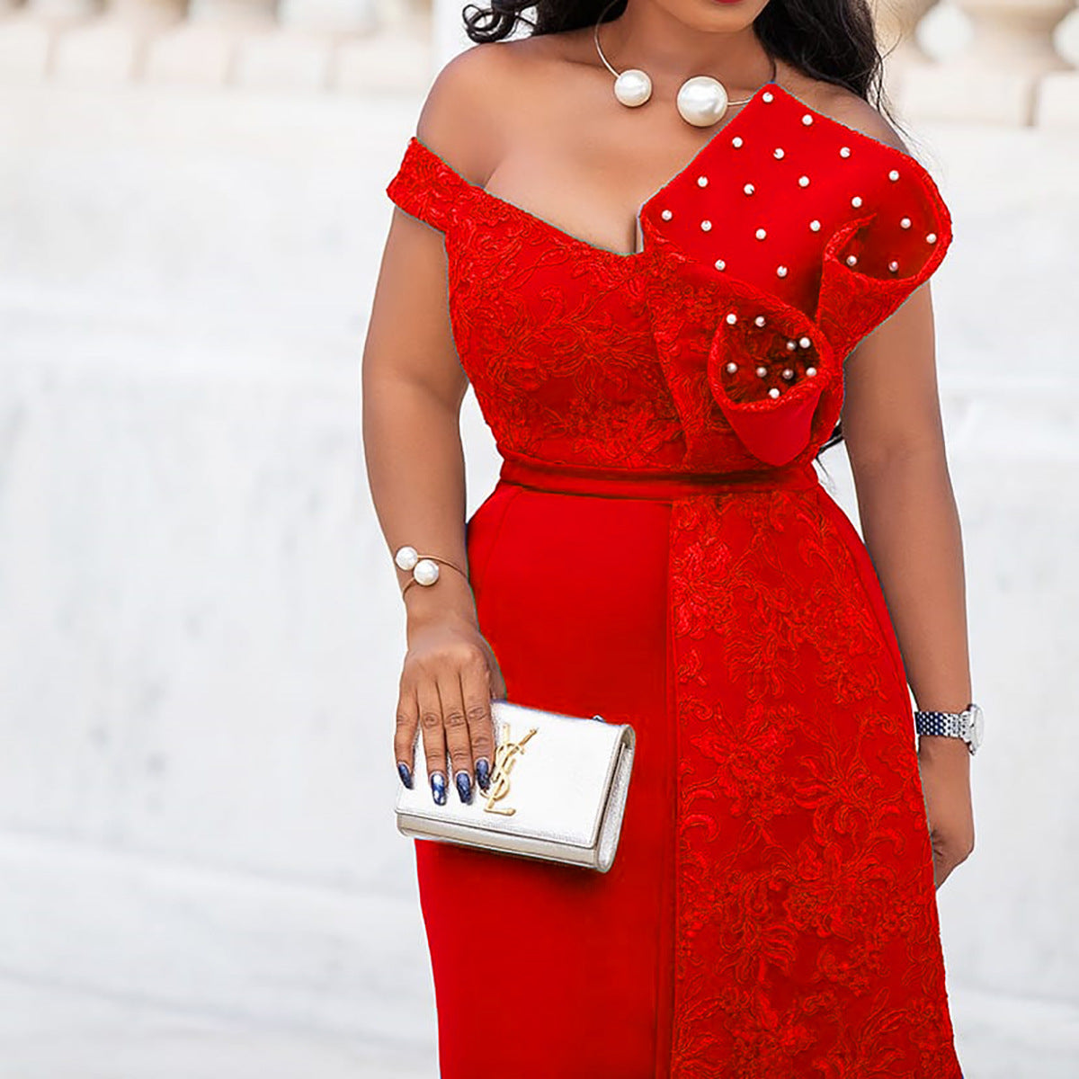 African Ladies Plus Size Dress Ladies Formal Party Evening Dress Bridesmaid Dresses 10