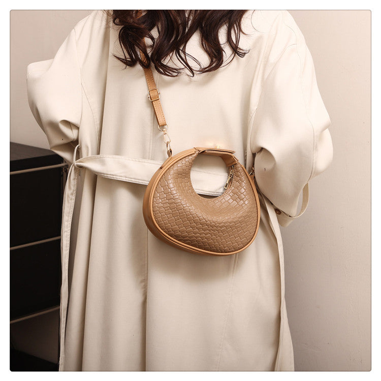 Retro Versatile Simple Diamond Women's Bag Shoulder Handbag 10