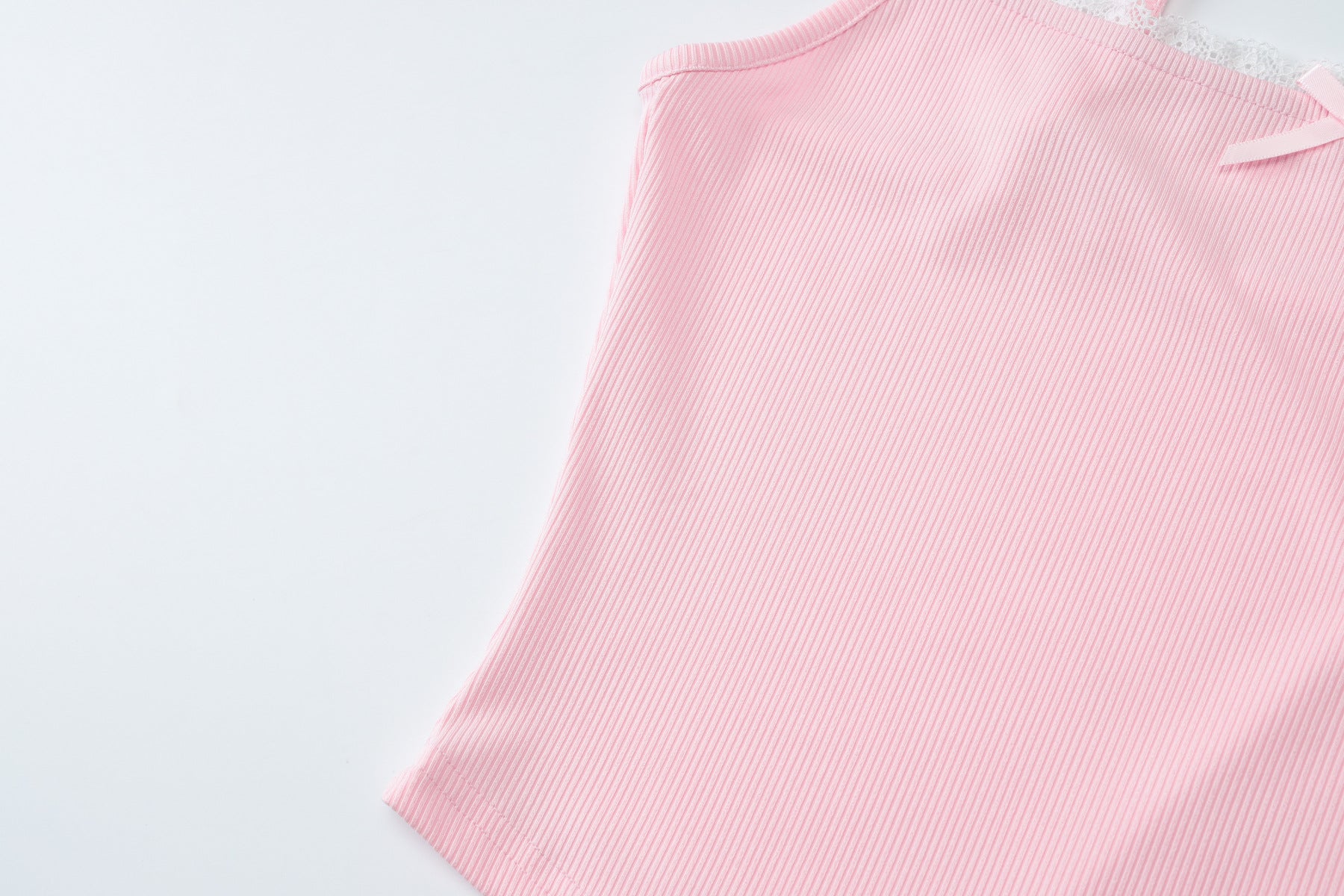 Women Spring Summer Lace Lace Suspender Top Shorts Two Piece Set 14