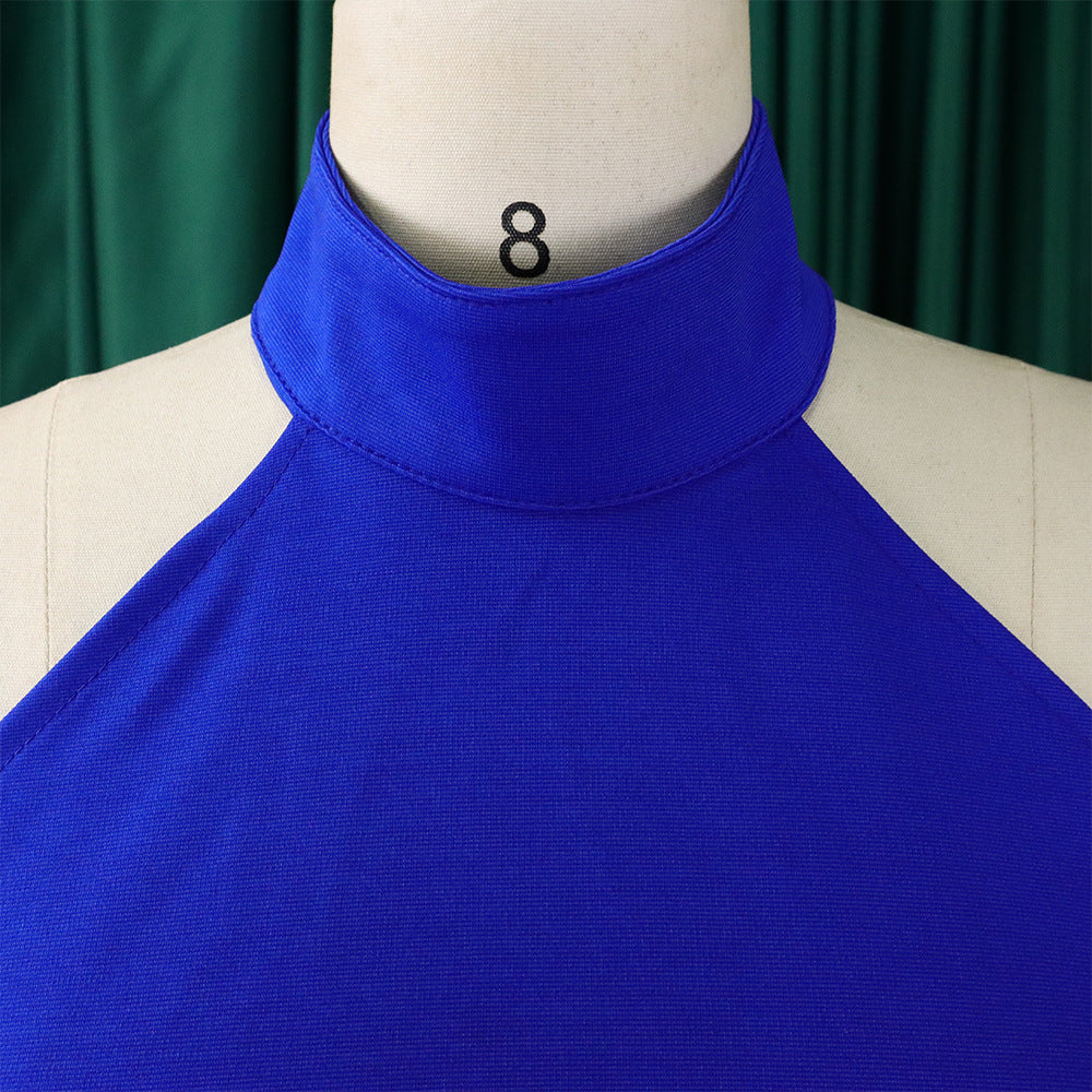 Women Sleeveless Irregular Top and Wide-leg Pants Two-Piece Set 58