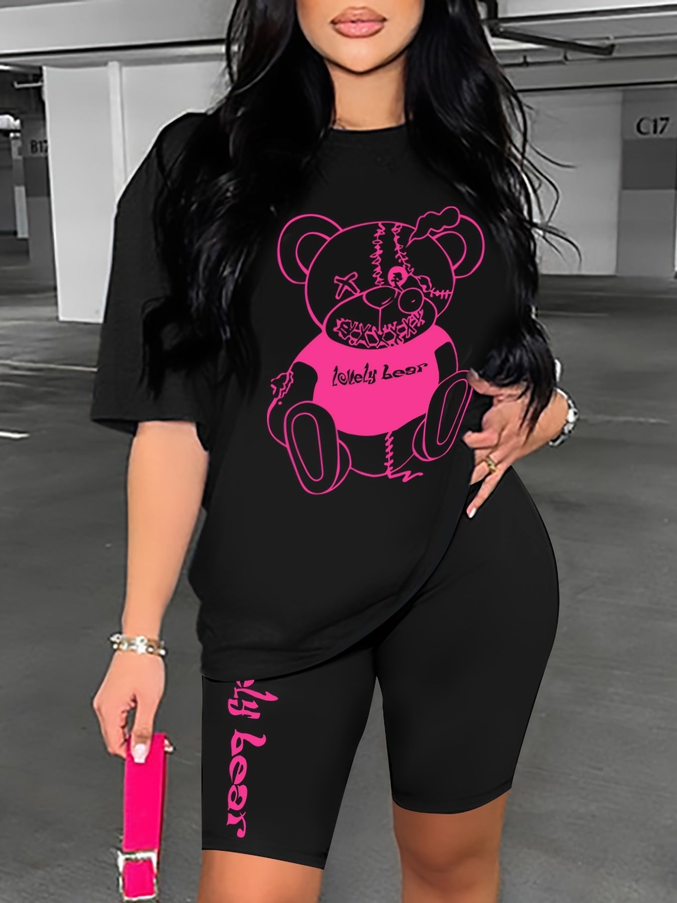 Printed Women's Fashion Two-Piece Pants Set 15