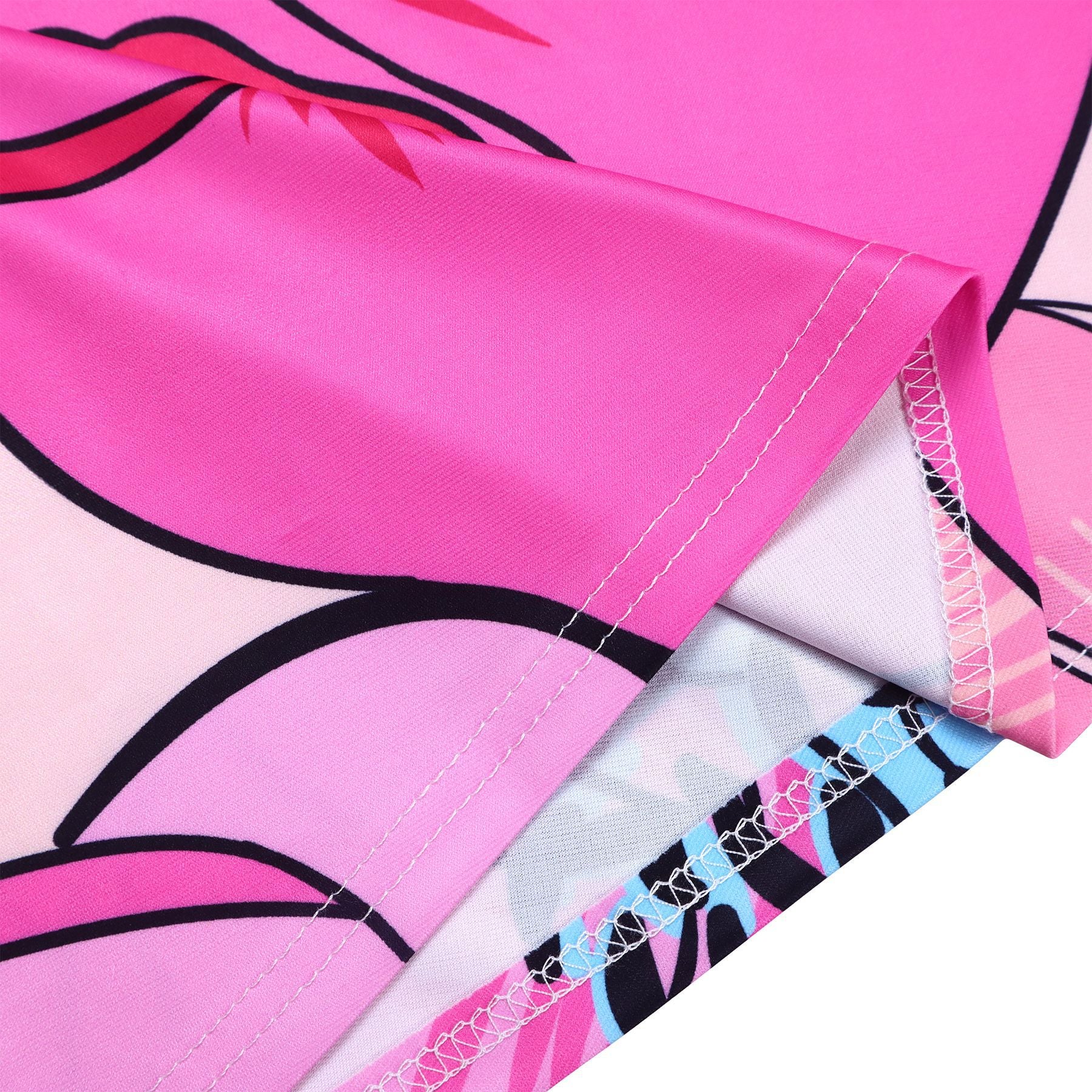 Summer Fashion Chic Women's Belt Print African Plus Size Midi Dress 32