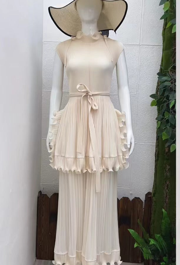 Plus Size Women's Fashion Elegant Chic Ruffle Summer Maxi Dress African Style 6