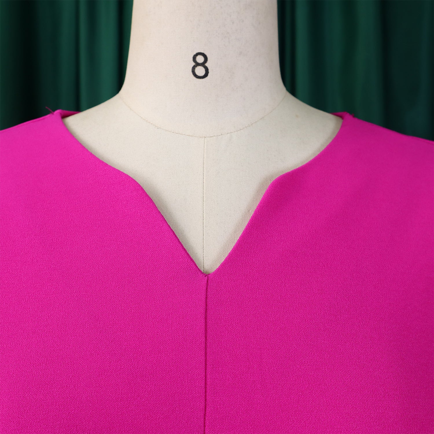 Plus Size African Women Autumn Elegant Solid Pleated Dress 29