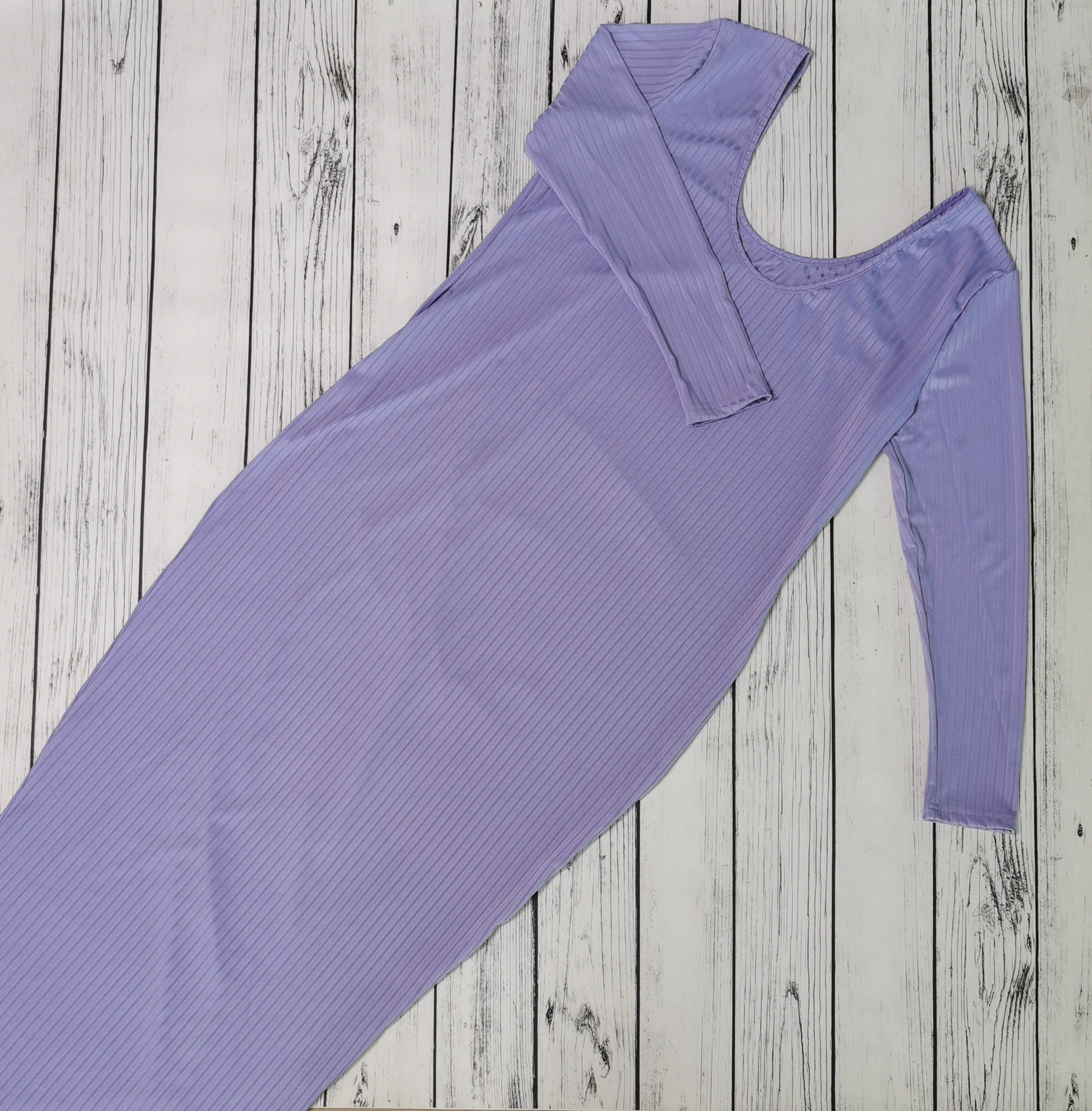 Plus Size Women Sexy Solid V-Neck Dress 35