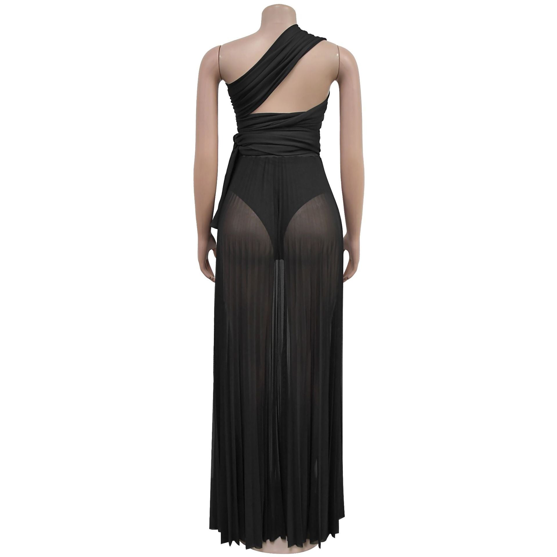 Women Sexy Top and Long Skirt Two-piece Set 7