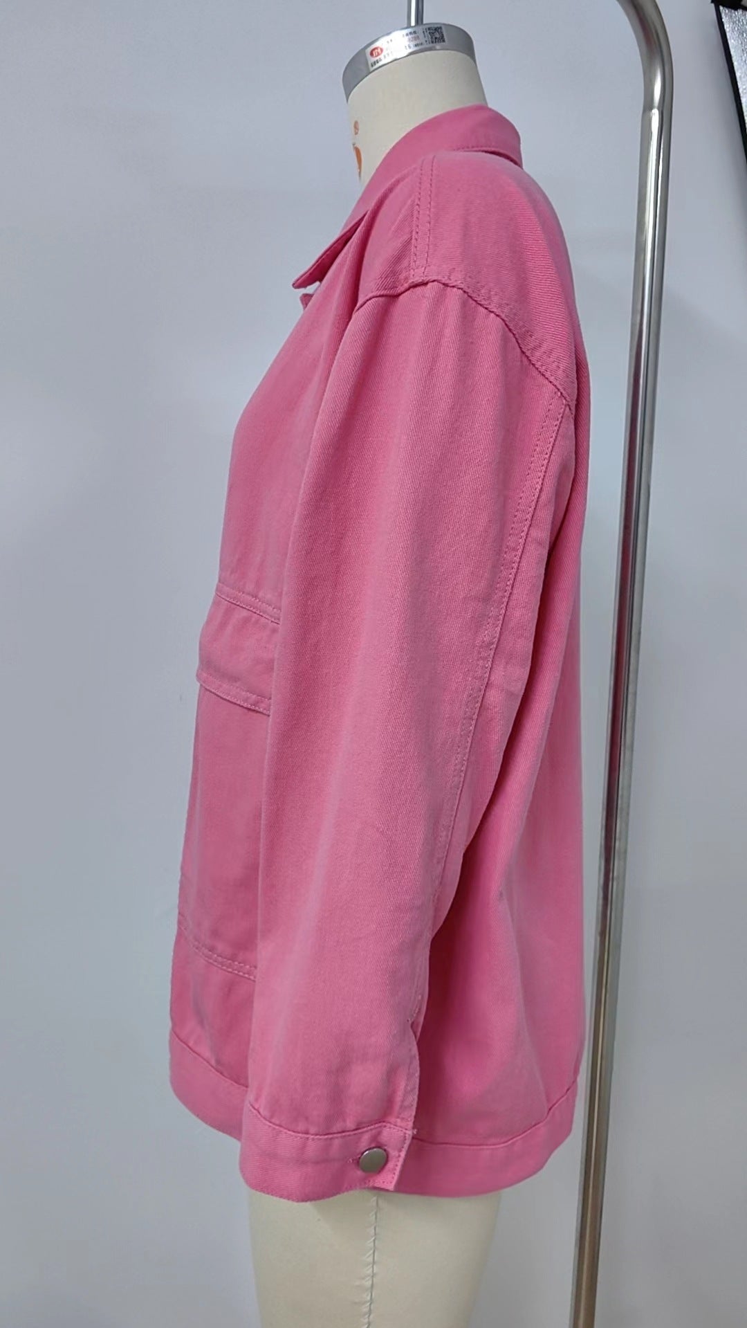 Women Retro Classic Loose Denim Casual Jacket 28