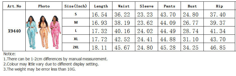 Spring Fall Pant Set Ribbed Print Crop Set 8