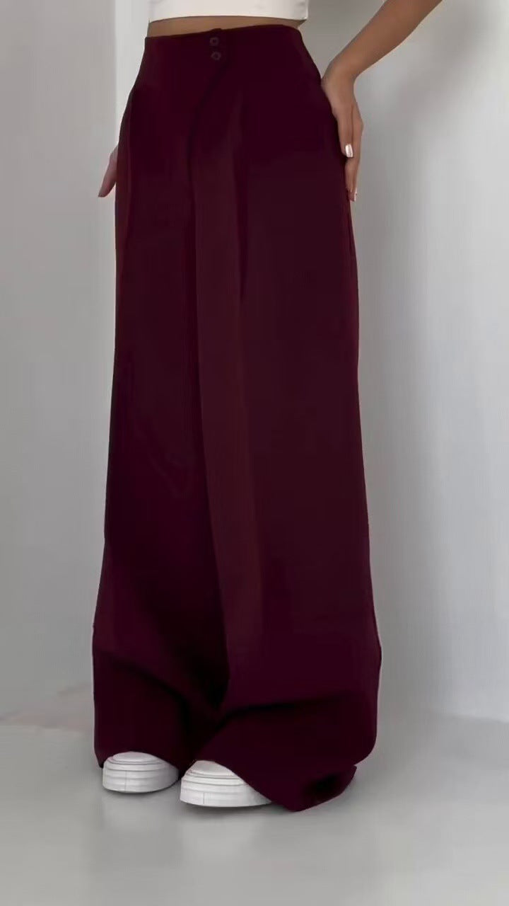 Women Casual Straight Pants 11