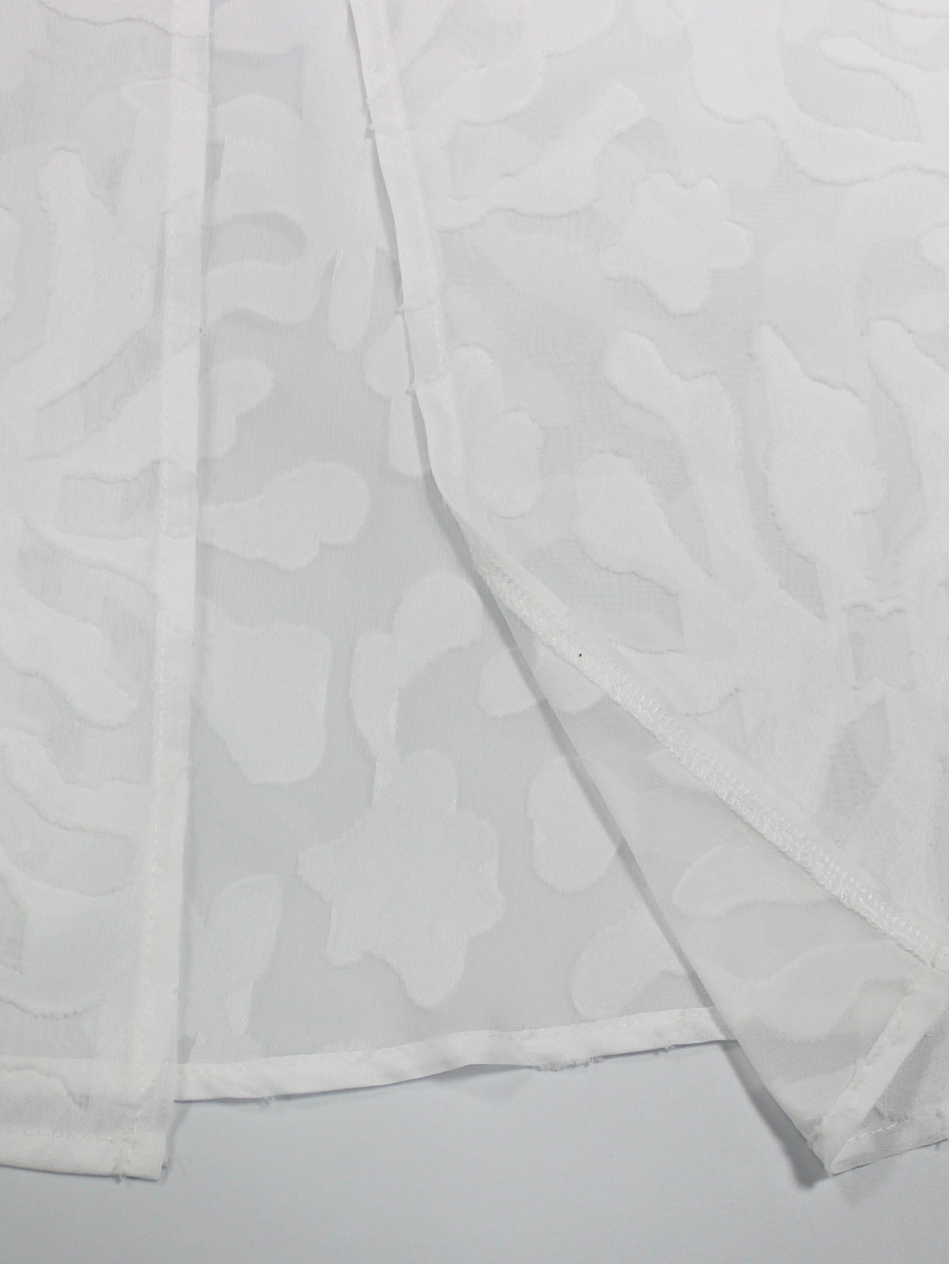 Elegant & Fashionable Off-Shoulder Jacquard Slit Maxi Dress 8