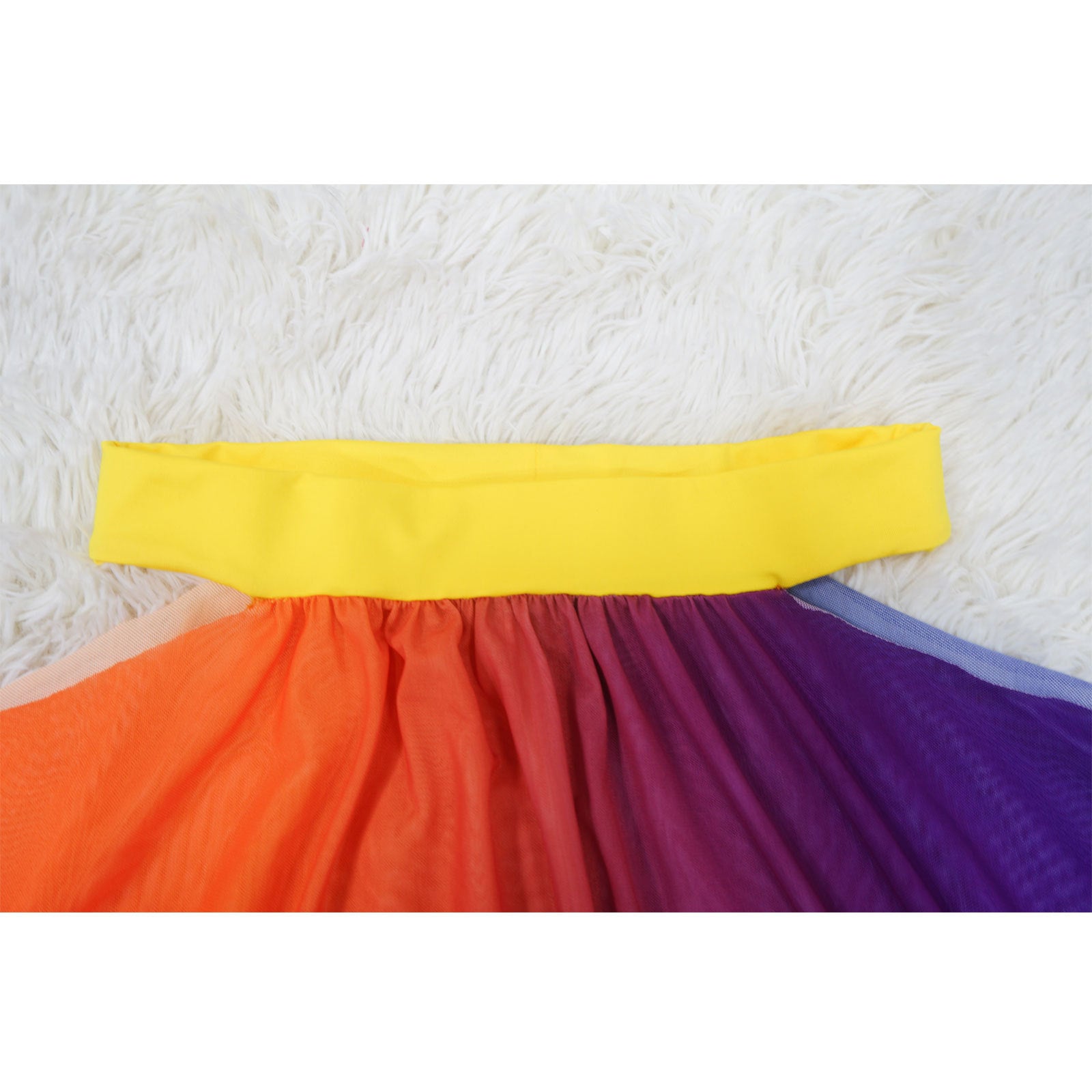 Women Beach Printed Strapless Top and Skirt Two-piece Set 18