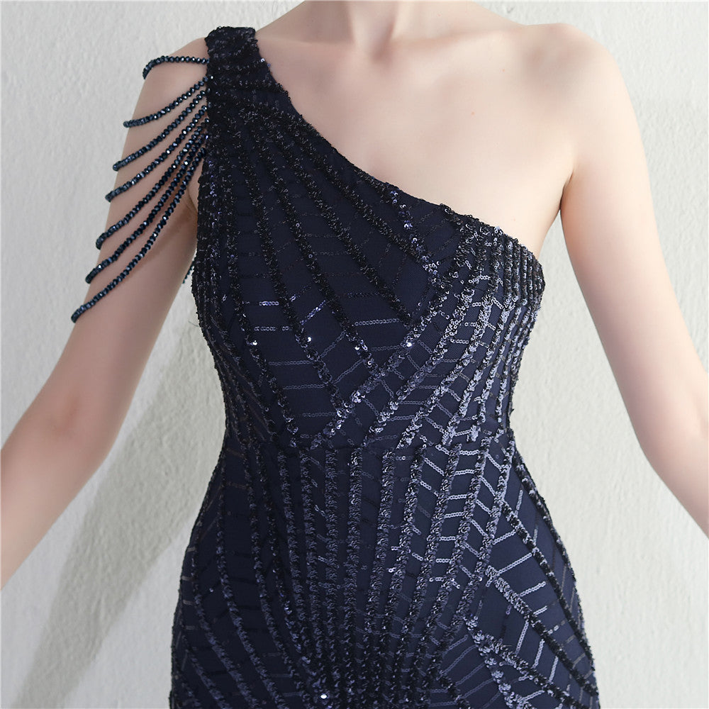 sequins plus Plus Size Formal Party Evening Dress 45