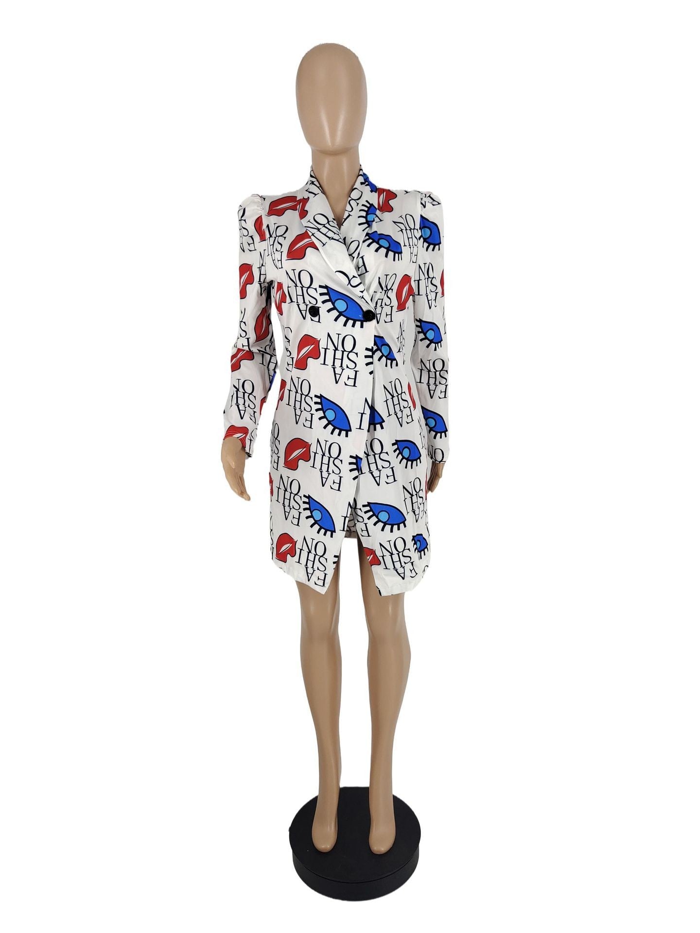 Women's Fashion Printed Casual Jacket 8