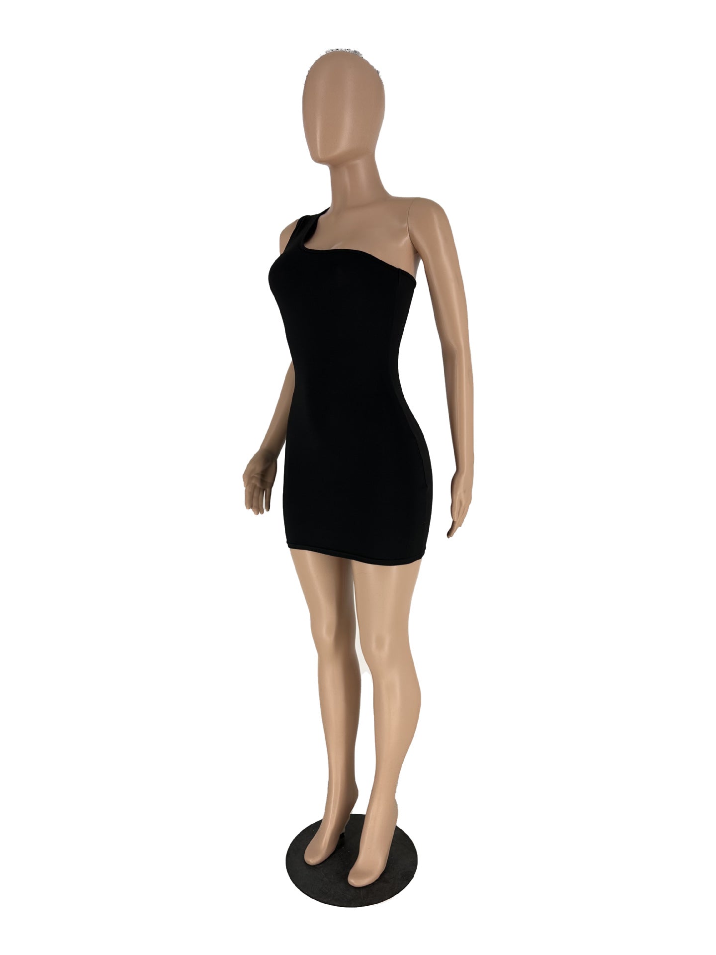 WomenSolid Sleeveless Mini Dress 16