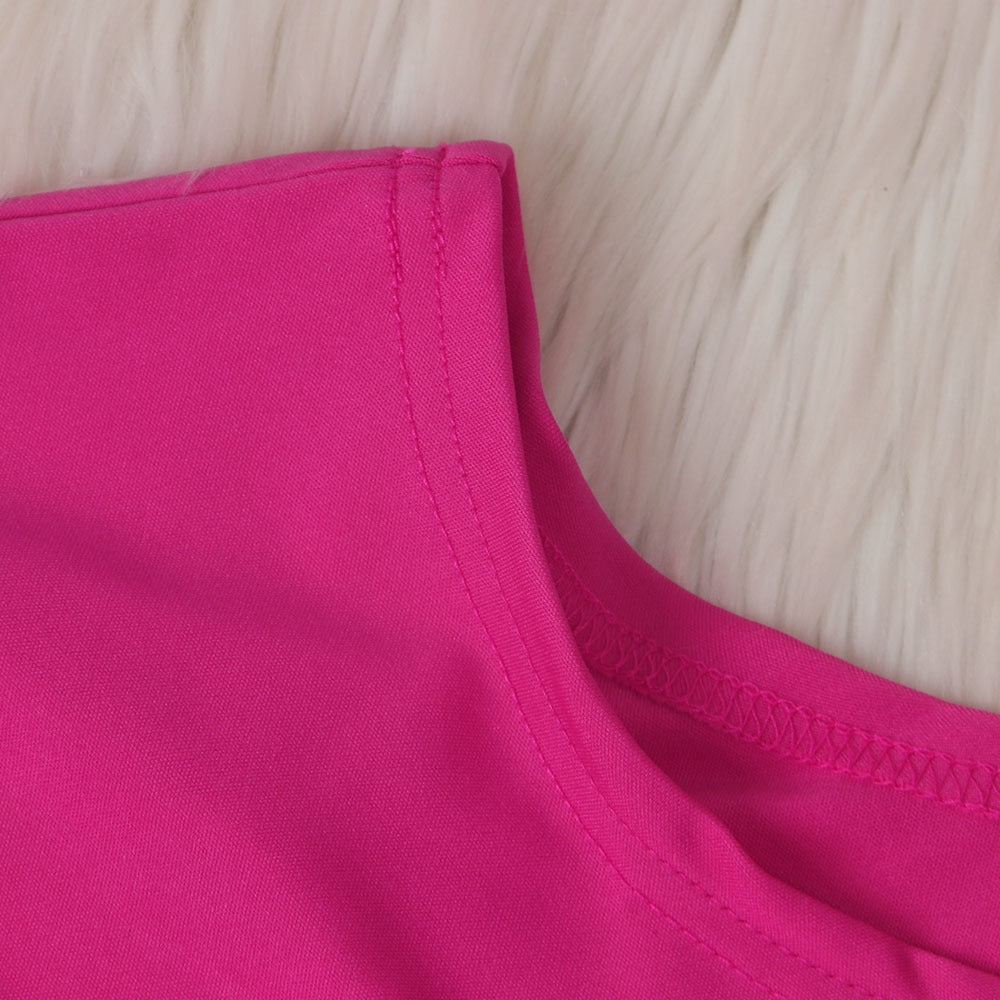 Women Sexy Solid Mesh Swimwear Two-piece Set 28