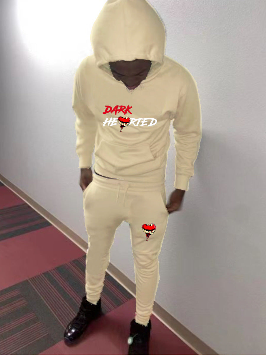 Women Printed Hoodies and Pant Two-Piece Set 8