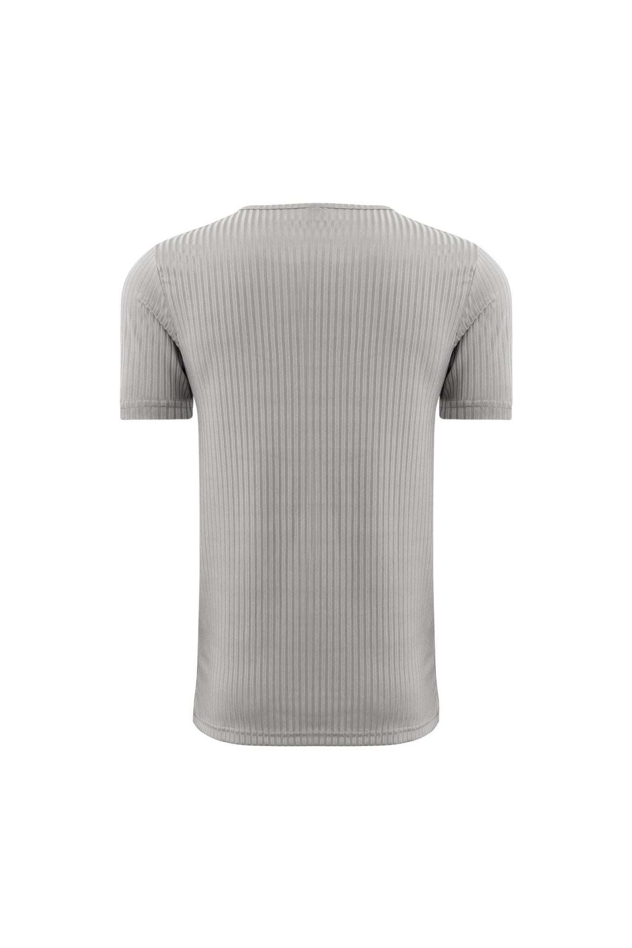 Men's Short Sleeve Button Collar T-Shirt 13