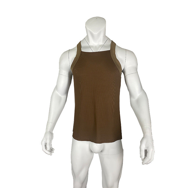Men Solid Tank Top 18