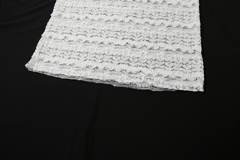 Summer Women's Sexy Strapless Top with Fitted Bodycon Skirt Two-Piece Set 20