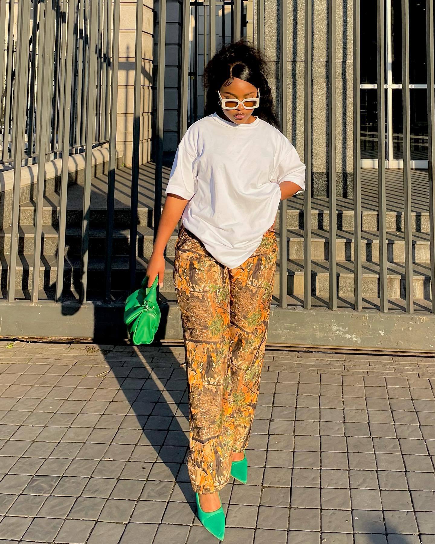 Spring Women's Casual Yellow Comfort Straight Pants 8