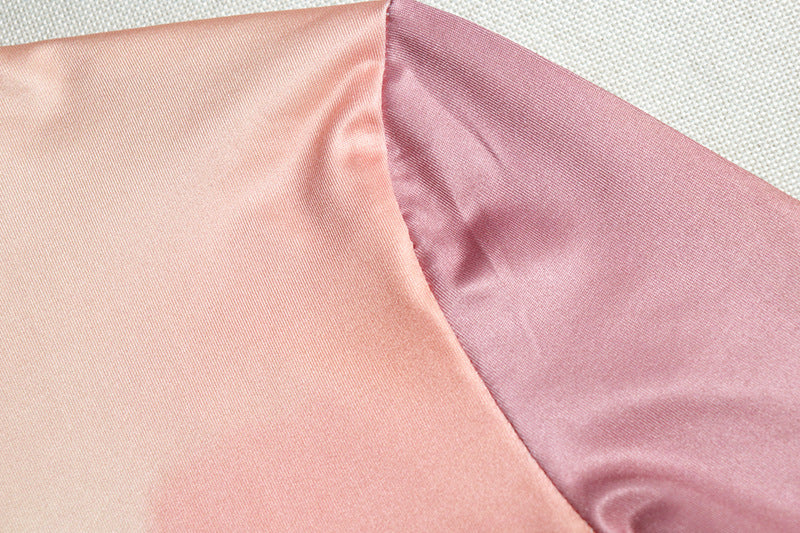 Women Round Neck Long Sleeve Printed Dress 13