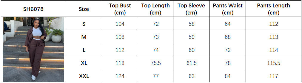 Plus Size High Waist Striped Shirt Trousers African Trendy Two Piece Set 13