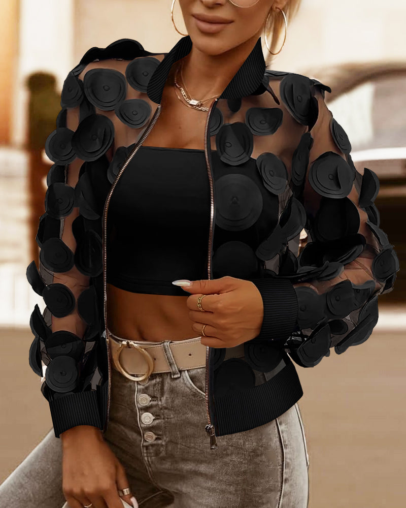 Women's See Through Jacket