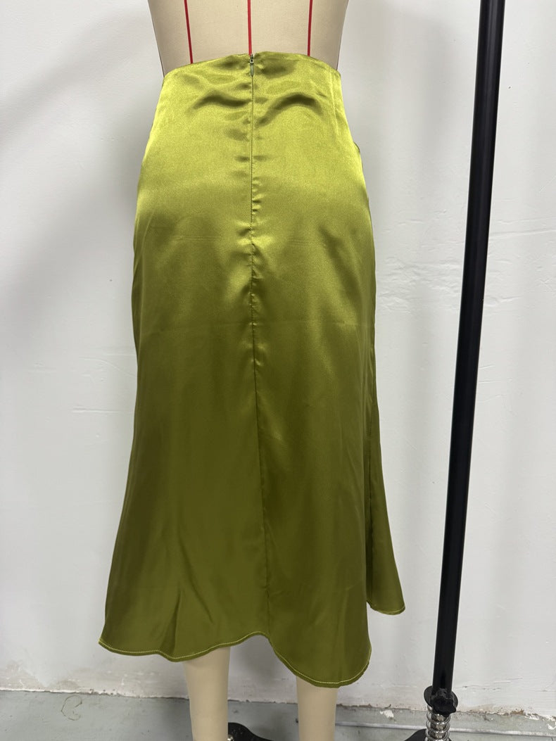 Women spring and summer bodycon fishtail skirt 42