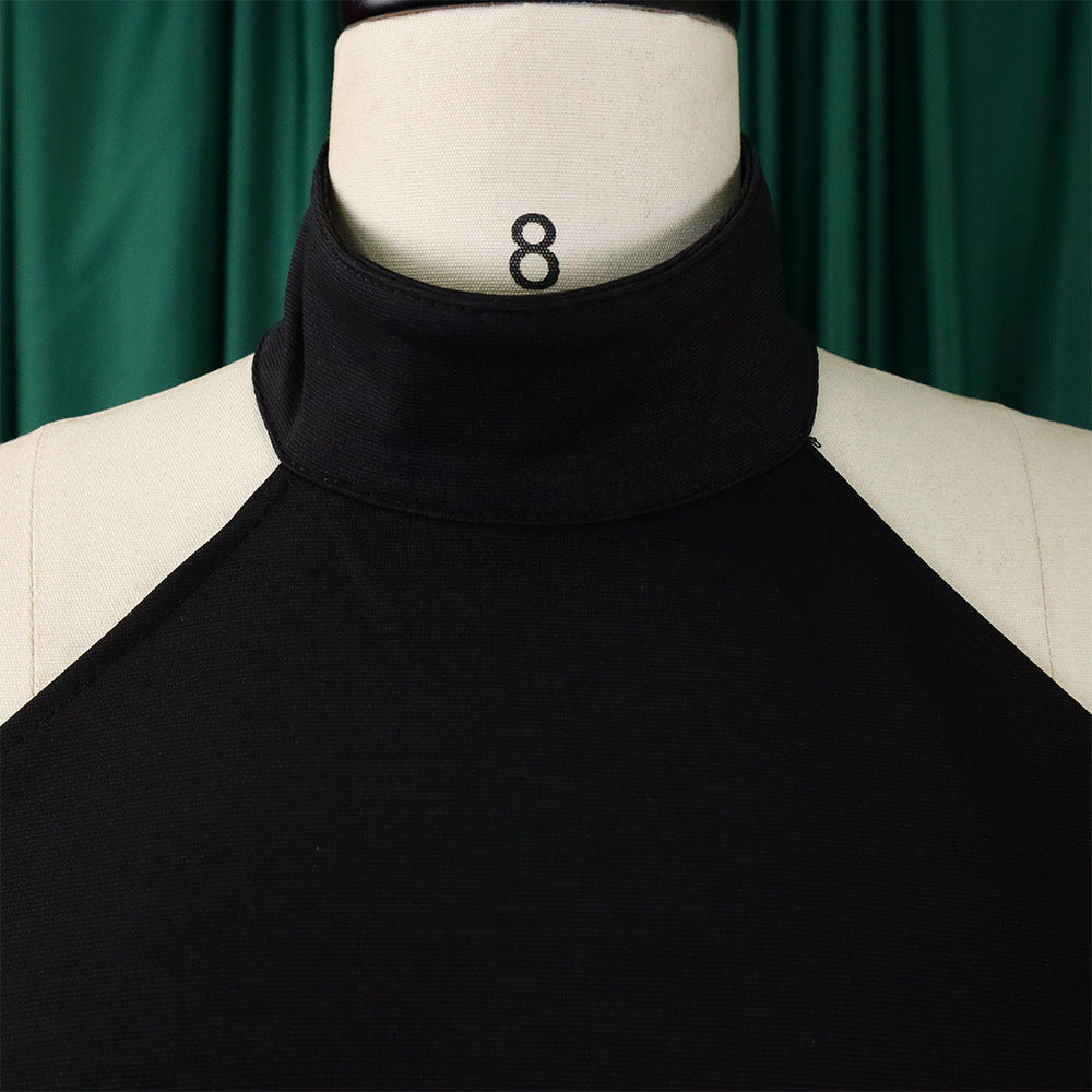 Women Sleeveless Irregular Top and Wide-leg Pants Two-Piece Set 51